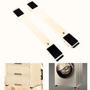 Suporte Base C/ Rodinhas Ajustável Máquina Lavar, Fogão, Geladeira E Móveis 200kg