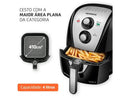 Fritadeira elétrica sem óleo/fritadeira a ar Mondial Family AFN-40-BI preta, 4 litros, com timer - 110V