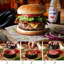 Round Hamburger Burger Press Beef Grill Food-Grade ABS Hamburger Helper Meat Press Cutlets Patty Maker Mold Kitchen Gadgets