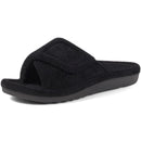 Litfun Women Fuzzy House Slippers Orthopedic Plush Slide With Arch Support Non-slip Furry Bedroom Slide Open Toe Fur House Shoes