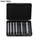 Conjunto de Extrator de Broca HSS para Remover Parafusos Quebrados e danificados