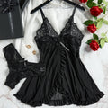 🌹 Baby Doll Transparente Toque de Sensualidade