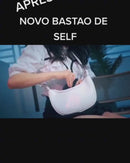 Bastão Pau de Selfie sem fio Retrátil Bluetooth suporte tripé para celular.